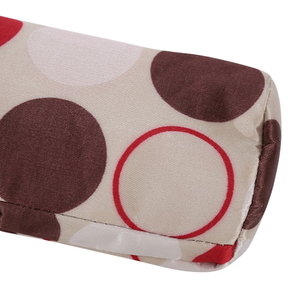 Isolert flaskepose for amming, bærbar termospose for babyflasker, holder for barnevogn, beige hagemann