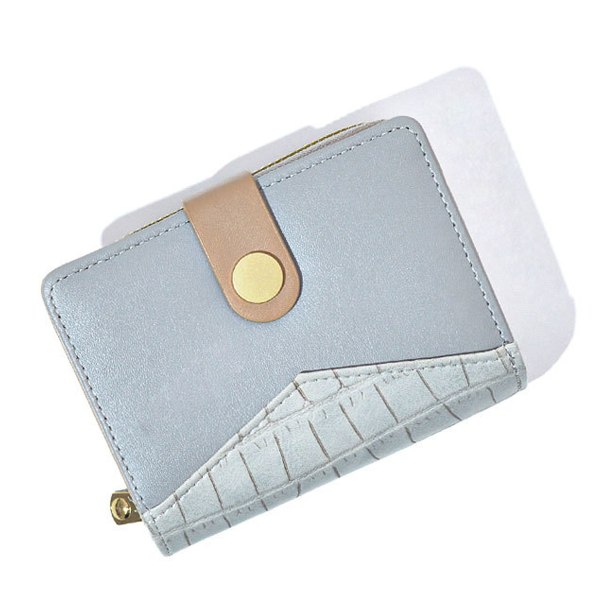 Women Wallet PU Leather Zip Around Purse Large Capacity Ladies