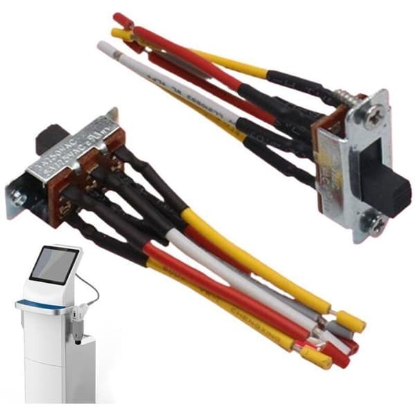 Loftventilatorafbryder - LUSKYKA® - 2-pak - 6-benet - 6A 125V, 3A 250V - Nem installation
