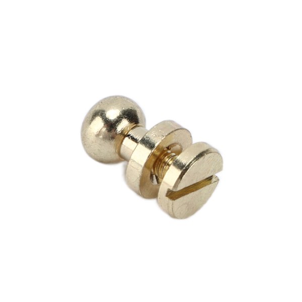 20 set mässingsnitar Slitstark Imitation Guld Resväska Hårdvara Tillbehör för Hantverkare 8x7mm