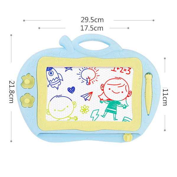 Magnetisk Tegnebrett Leke for Barn, Stor Doodle Brett