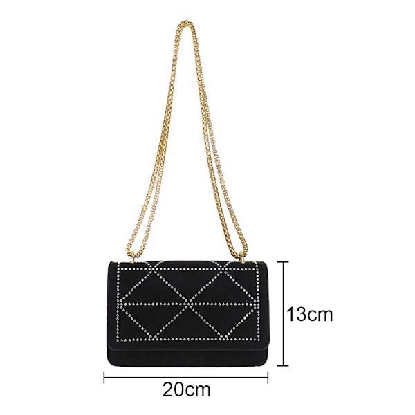 Kvinders Crossbody Tasker Mode Kæde Tasker Klassisk Afslappet Clutch Skuldertasker