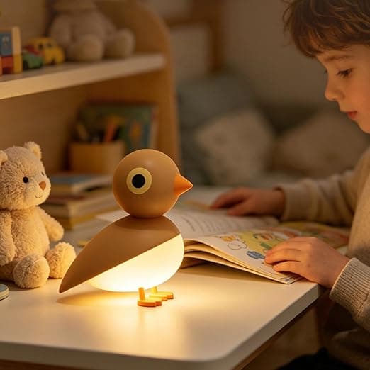 Rechargeable Motion Sensor Light | Portable, Wireless, and Magnetic, Bird-Shaped [TT]