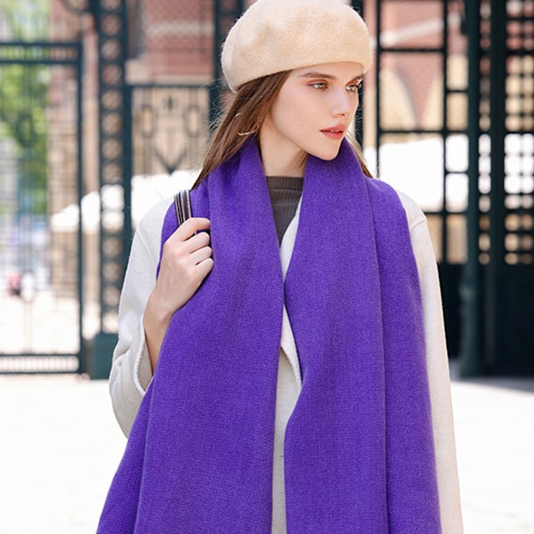 Vinterhalsdukar för kvinnor Pashmina sjalar omslag för aftonklänningar Stora varma mjuka halsdukar, 66cm*180cm