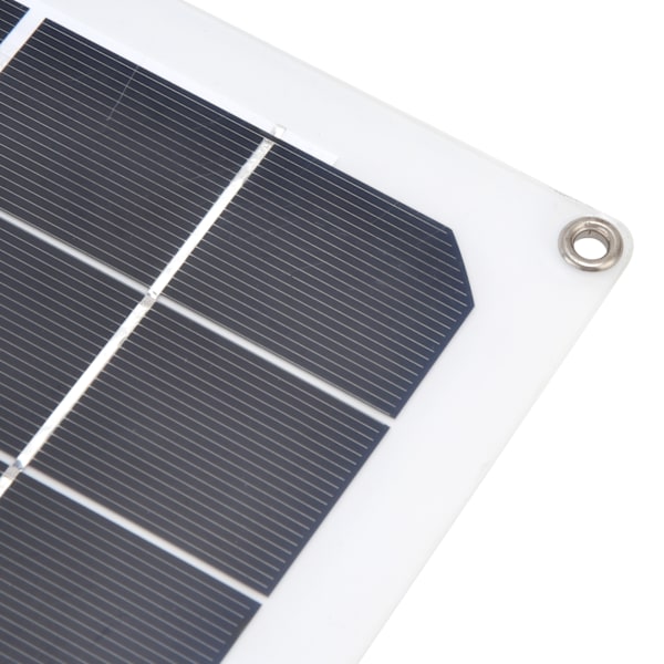 10W Solpanel Oplader Kit med 60A Controller Dobbelt USB Hun-Porte til Campingvogne, Både, Fly, Satellitter