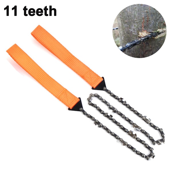 Fällkniv med fickformat, utomhus, 11/33 tänder, 24 tum, för camping, överlevnad, trädgård, skogsavverkning, tråd-sågverktyg