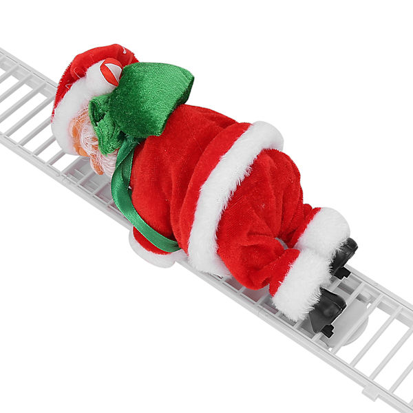 Jultomten Elektrisk Klättertrappa Heminredning Julgranspynt Present (Vit Enkel Trappa (Femuddig Stjärna))