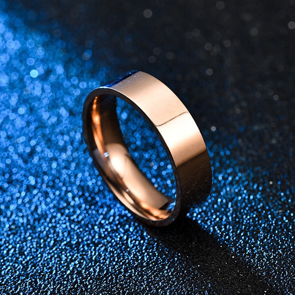 6 mm Titanring i rustfritt stål Smykker Frost Matt Kvinners Menn Ring Bryllupsbånd Komfortabel Passform Størrelse 6-9