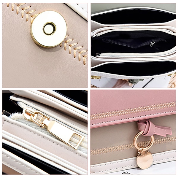 Små Crossbody-vesker for kvinner  Clutch-veske  Skuldervesker