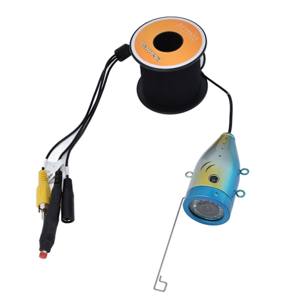 7 Tommer LCD Undervandsfiskeri Kamera 1200TVL Høj Definition Fiskesøger Detektor IP68 Vandtæt 100‑240VUS Stik 30m / 98,4ft