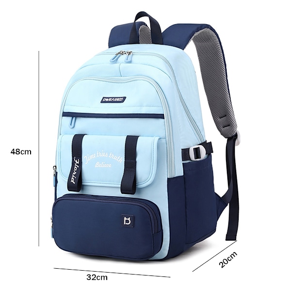 Rygsække til Børn Grundskole Taske Primære Børn Sød Rygsæk Let Vandafvisende Tilbage Til Skole Tasker Robuste Gaver Nylon Polyester Alder