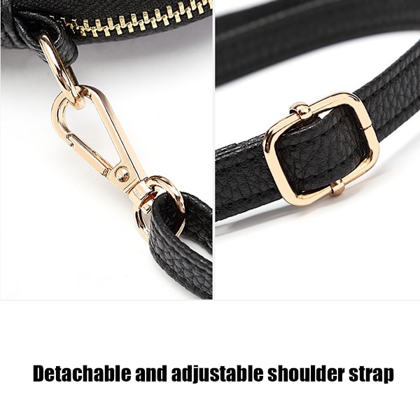 Naisten olkalaukku, crossbody-laukku, nahkainen matkapuhelinlaukku, pieni crossbody, säädettävä olkahihna, matkapuhelinlaukku, kännykkälompakko, käsilaukku naisille