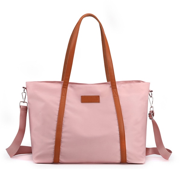 Tote Bag til Kvinder Arbejde 15,6 tommer Canvas Skuldertasker Computer Messenger Pung Lærer Håndtaske Kontor Aktetaske