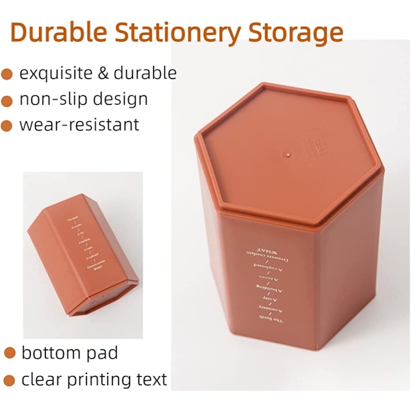 Pennhållare för barn, pennhållare för skrivbord söt nordisk, pennkopp enkel modern minimalistisk
