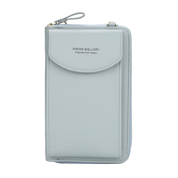 Damepungtaske Diagonal Skuldertaske Telefonpung Lang Møntpung Damepung