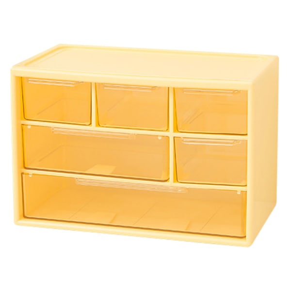 Desk Organizer, Stackable Storage Drawers with 6 Compartments,