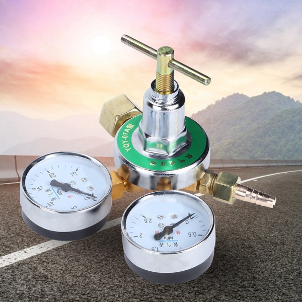 Oxygen Gas Regulator Mätare Gascylinder tryckreducerare