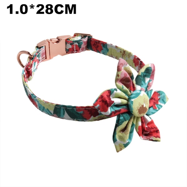 Hunde-sløyfe for vår/sommer, 3,2 tommer, sløyfe til kjæledyr, sløyfe til hundekrage, passer for små til mellomstore hunder