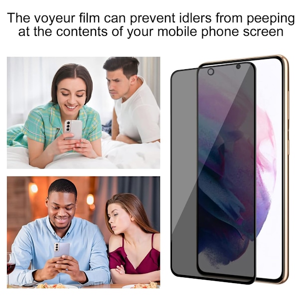 2 PACK - Yksityisyys Näytönsuoja Samsung Galaxy S22 PLUS 5G (6.6 Tuumaa), Privacy Screen Protector