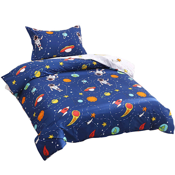 2-pack Polyester Barnset med Kuddfodral för Barn med Cartoon-Mönster (#2)