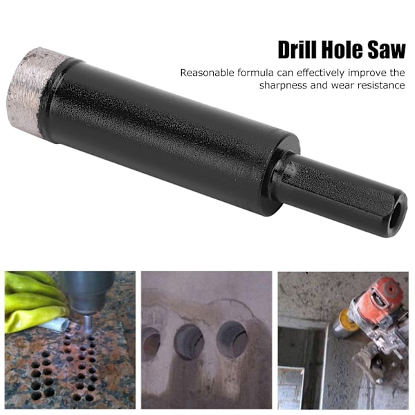 Diamantborhullsag for keramiske fliser, betong, marmor, sintrat materiale - 18 mm