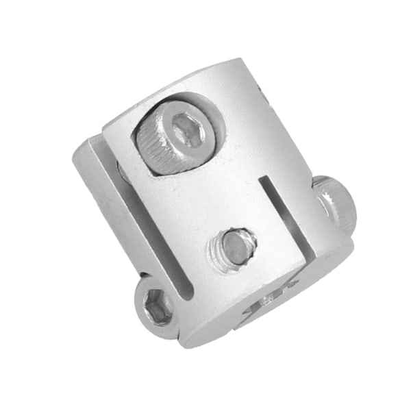 2 stk. Akselkobling Aluminium Legering D Hul til Hex Hul Akselkobling til Forbindelse af Dele