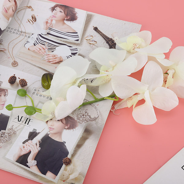 Konstgjord Phalaenopsis-kit Heminredning Bröllop