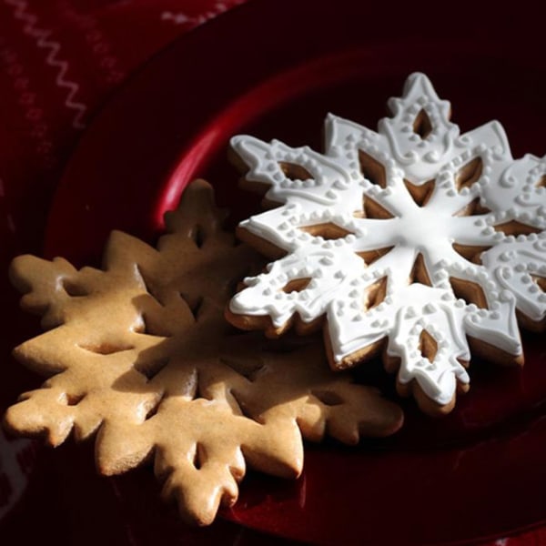 3D Snowflake Cake Mold Stainless Steel Baking Mold Multipurpose