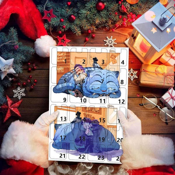 2025 Kpop Devil Hunter Adventskalender Juletræspynt Akrylvedhæng F