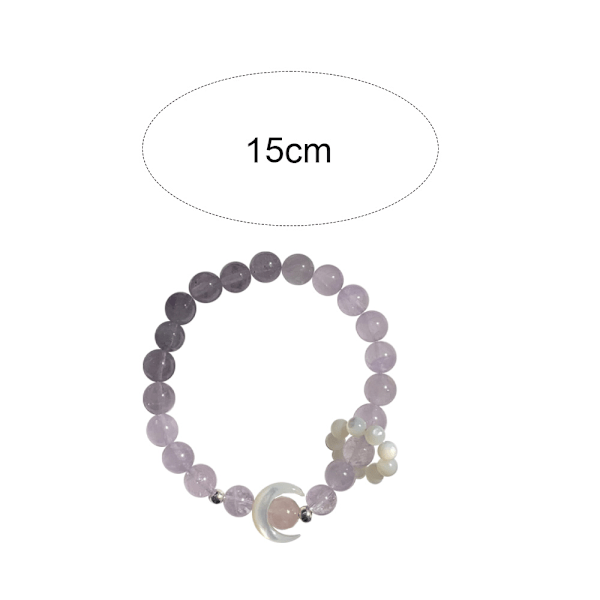 Ædelstens Chakra Armbånd Angst Krystal Natursten Mænd Kvinder Stressaflastning