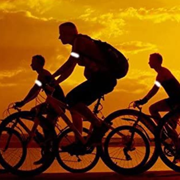 Reflekterande utrustning med hög synlighet för löpning, jogging, promenader, cykling