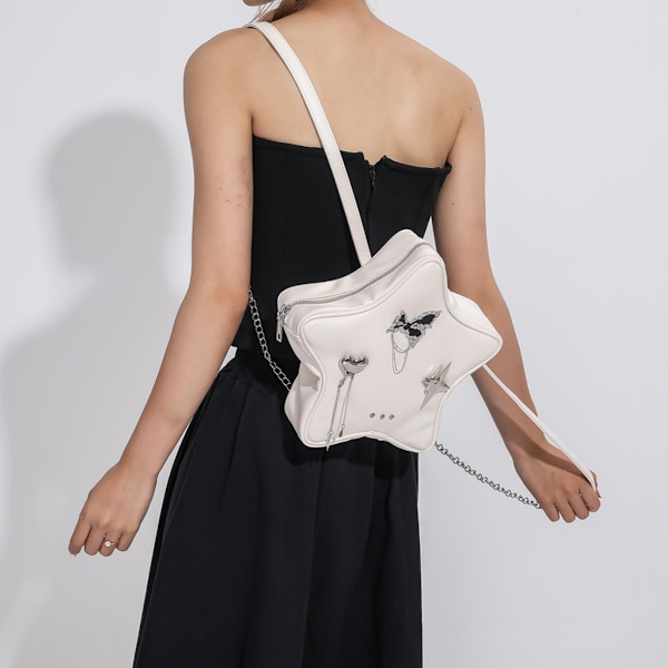 Crossbody-väskor för kvinnor Trendig axelremsväska Crossbody-väska för kvinnor Vattentät Lätt Casual Axelhandväska Plånbok Ryggsäck