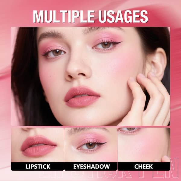 Long-lasting velvet matte lip gloss - transfer-proof and moisturizing (6.5 ml)