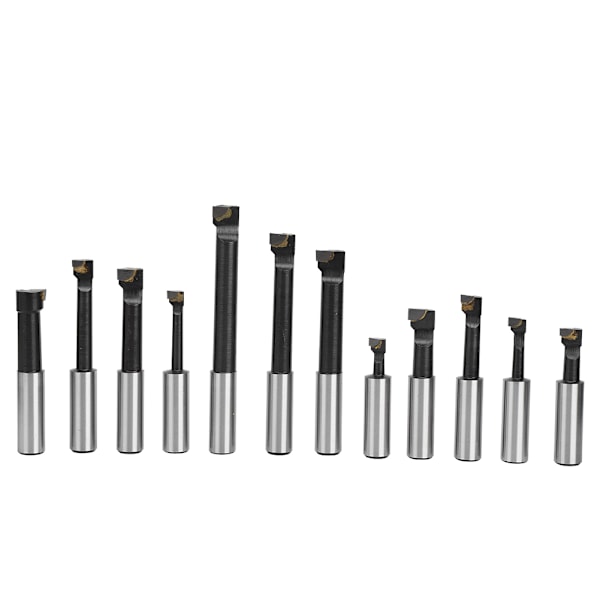 Borrhuvudset Hög Hårdhet 40CR CNC Fräsverktygssatser 75mm för Horisontell Borrmaskin NT30-F1-18-12PCS
