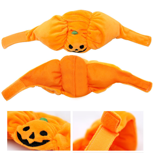 Loma-aikaa Pumpkin Cat Hat - söpö cosplay-asu kissanpentu/pienelle koiralle pääasuste