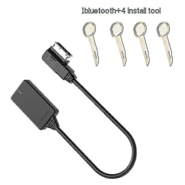 Ami Mmi Mdi Langaton Aux Bluetooth-sovitinkaapeli Äänimusiikki Auto Bluetooth Yhteensopiva A3 A4 B8 B6 Q5 A5 A:n kanssa