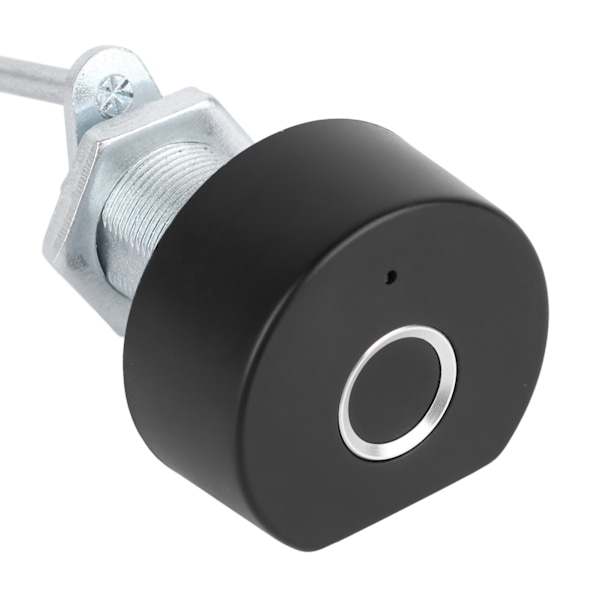 Smart Låsspärr för Låda med 3-Färgad LED-Ljusvisning, Fingeravtrycksläsning, för Hem, Sängbord, Kontor