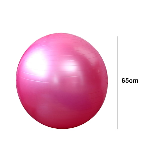 Treningsball for Yoga, Balanse, Stabilitet - Fitness, Pilates, Fødsel, Fleksibel Sitteplass