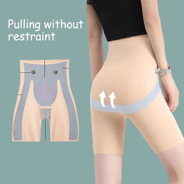 Butt Lifter Shapewear, Høytaljet Tummy Control Truser for Kvinner, Postpartum Midje Trener Mageformer