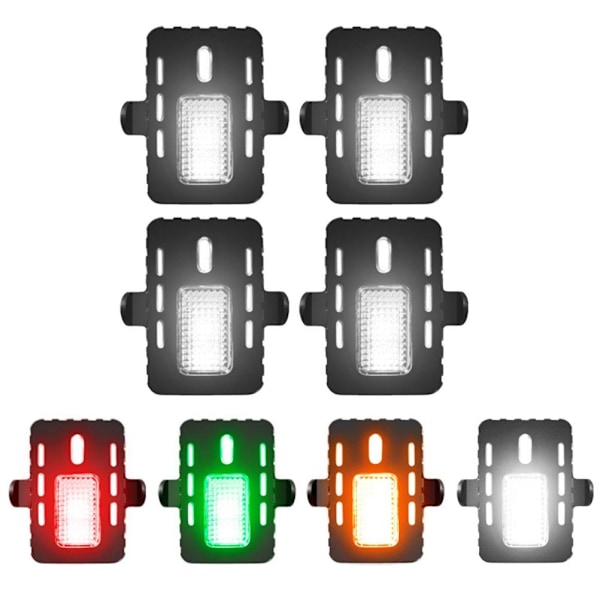 Drone Strobe Lys Genopladelig Universal LED Natflyvningslys Advarselslys Drone Tilbehør