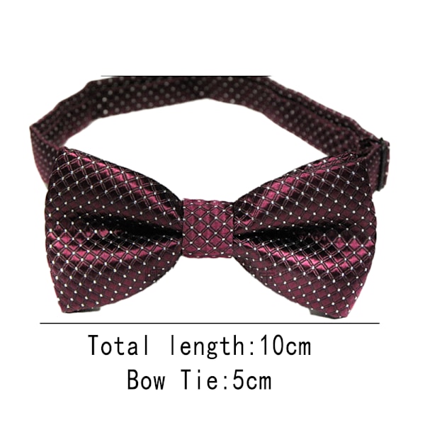 Hunde- og Katte-Sløjfe, Farverige Polka Dots Sød Halsbånd Butterfly Knude Puppy Justerbar Sløjfe til