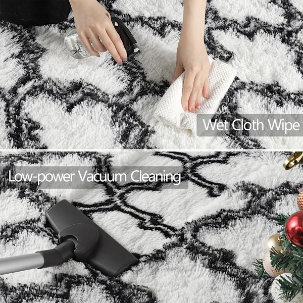 Rund fluffig matta för barn flickrum, 60 cm fluffig cirkelmatta för tonåringars sovrum, plysch luddig matta söt barnkammarematta$Mjuk rund fluffig sovrum