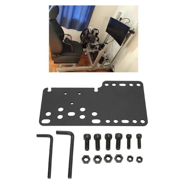 Universal USB Spelhandbroms för 14-bitars SIM för Racingspel G27 G25 G29 T500 T300 Svart