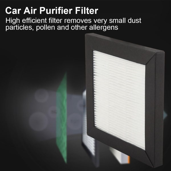 Aktivt kolfilter för Car Air Purifier Cleaner High