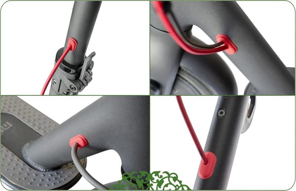 M365Lyon Gummibeskyttelse til Scooter Xiaomi M365 Essential 1S og Pro2