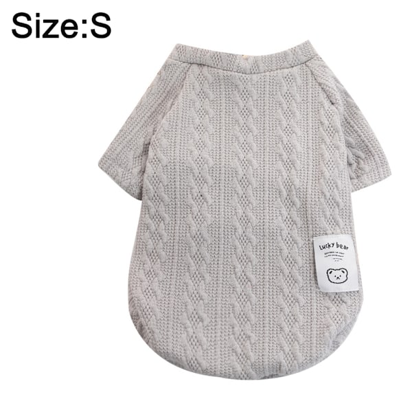 Hundetøj Lille hund varm og behagelig sweater om vinteren