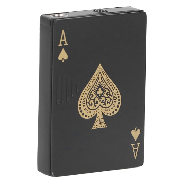 Pokertändare vindtät UV lätt zinklegering påfyllningsbar cigarr