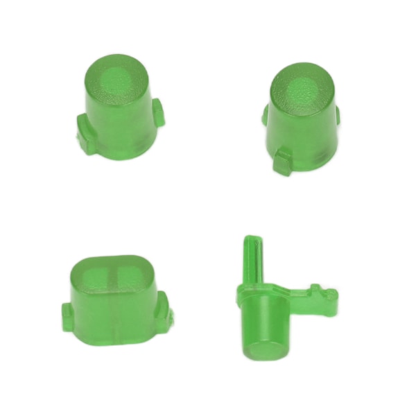 Full Buttons Mod Kits Trigger Full Trigger Modul Set för XBOX Series X för XBOX Series S Kontroller Transparent Grön