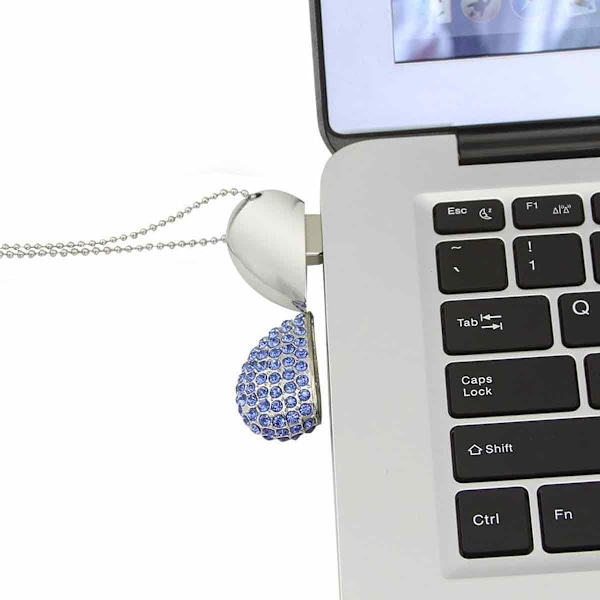 Kreativ Hjerteformet USB Flash Drive 64 GB