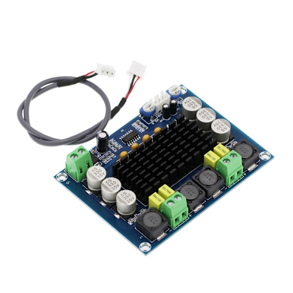 Ljudförstärkarkort 2-kanals förstärkningsmodul TPA3116D2 2x120W Hög effekttillbehör XH-M543
